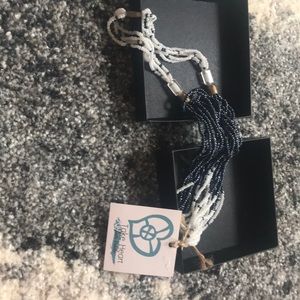 Take Heart beaded necklace